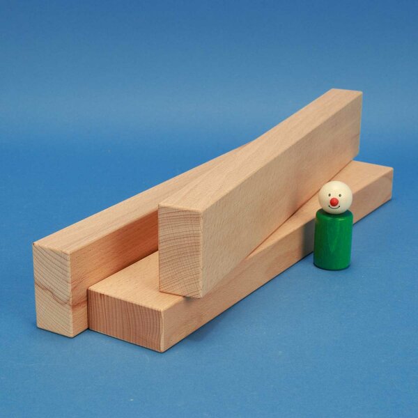 houten blokken 36 x 6 x 3 cm