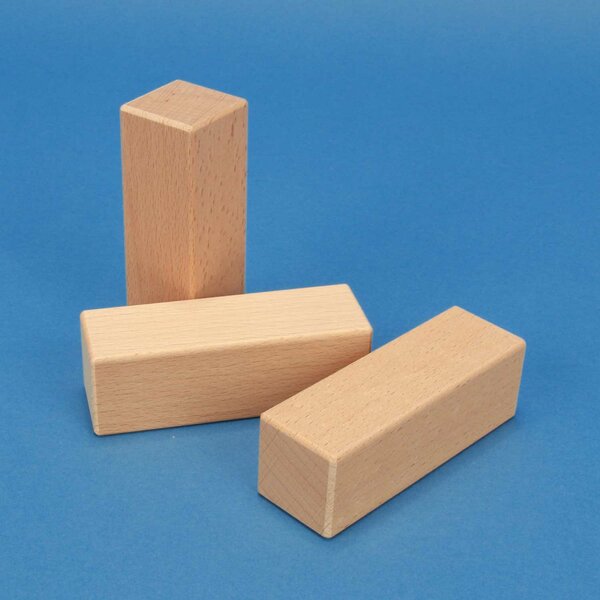 houten blokken 9 x 3 x 3 cm