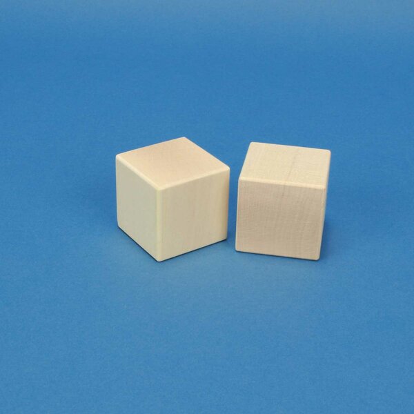 esdoorn kubus blokken 4,5 cm